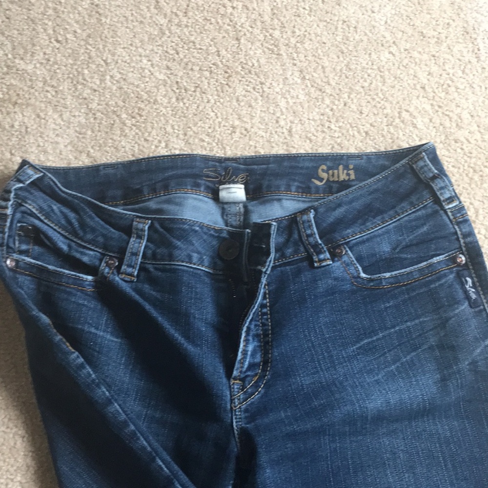 Silver jeans